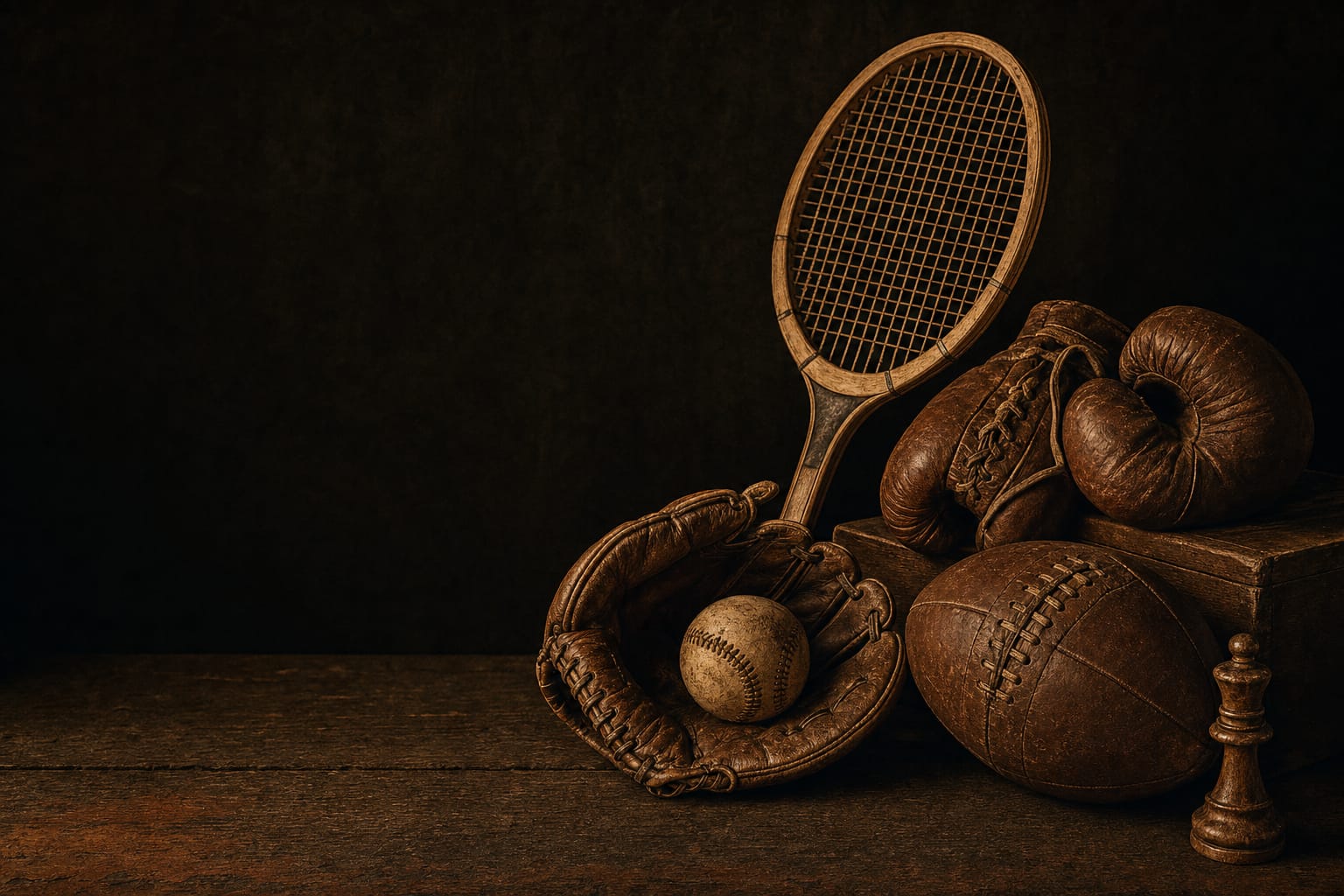 Vintage athletic equipment — a museum of Jewish sporting history